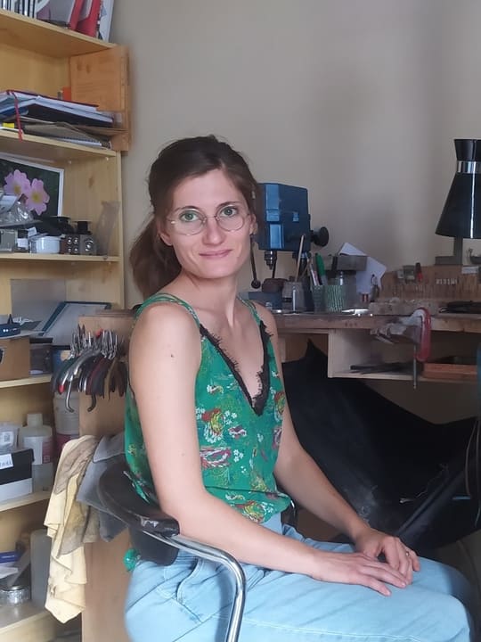 Marianne Rouyre, bijoutière artisanale
